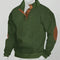 Stand Collar Long Sleeve Jacquard Knitted Pullover Sweater