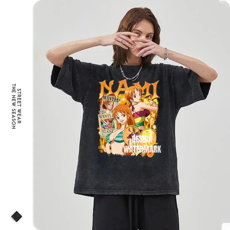 Oversized Anime T-shirt